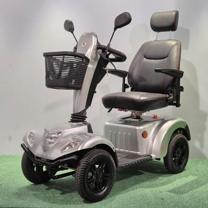 Scootmobiel - Vermeiren Carpo 2 zilver | Incl garantie & n.., Diversen, Brommobielen en Scootmobielen, Gebruikt, Vermeiren, Ophalen of Verzenden