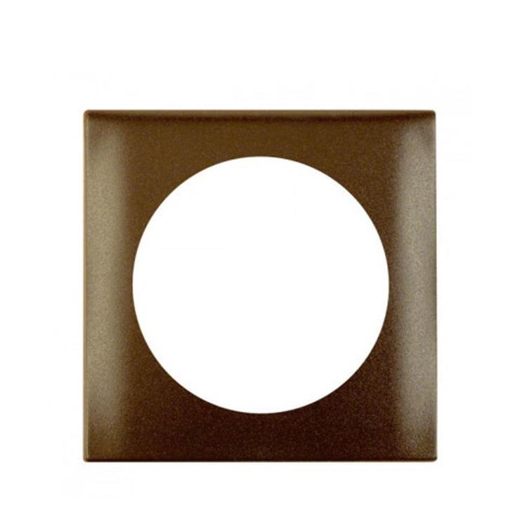 Berker Afdekraam Flow 1-Vaks Bruin Mat, Caravans en Kamperen, Kampeeraccessoires, Ophalen of Verzenden