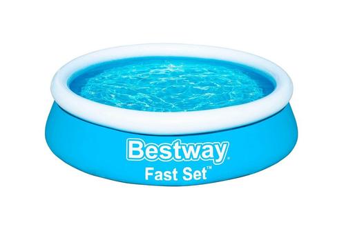 Bestway Kinderzwembad met Opblaasbare Rand 185 x 51 CM, Tuin en Terras, Aarde en Mest, Overige typen, Ophalen of Verzenden