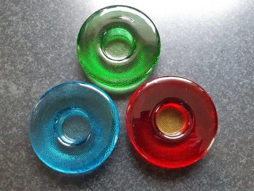 Iittala - Kaarsenhouder Ballo (3) - Kristal - (Attributed), Antiek en Kunst, Curiosa en Brocante