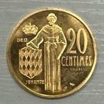 Monaco. 20 Centimes 1962 Rainier III. Essai en or, Postzegels en Munten, Munten | Europa | Euromunten