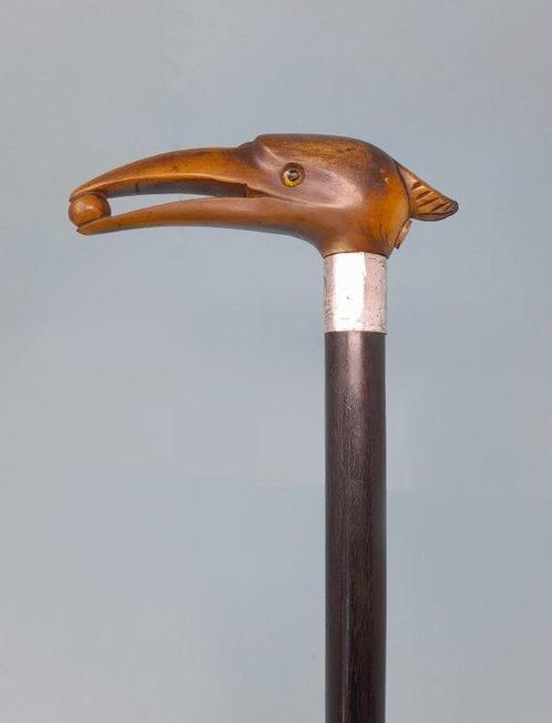 Wandelstok - .925 zilver - Londen ca 1905, Antiek en Kunst, Antiek | Overige Antiek