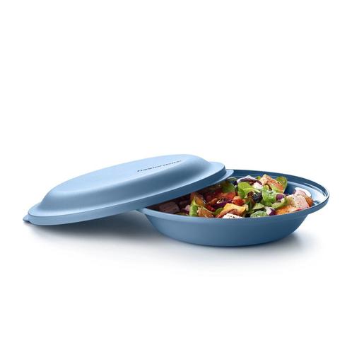 Tupperware Aloha Dubbel Bord, Huis en Inrichting, Keuken | Tupperware, Blauw, Nieuw, Ophalen of Verzenden
