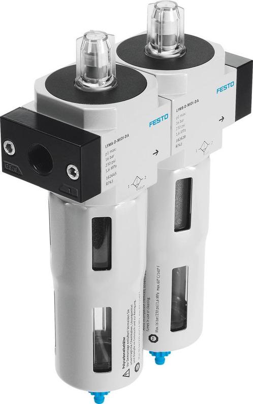 Festo Fijnfiltercombinatie 1.5-12bar 0.01µm Midi - 532879, Doe-het-zelf en Verbouw, Gereedschap | Machine-onderdelen en Toebehoren
