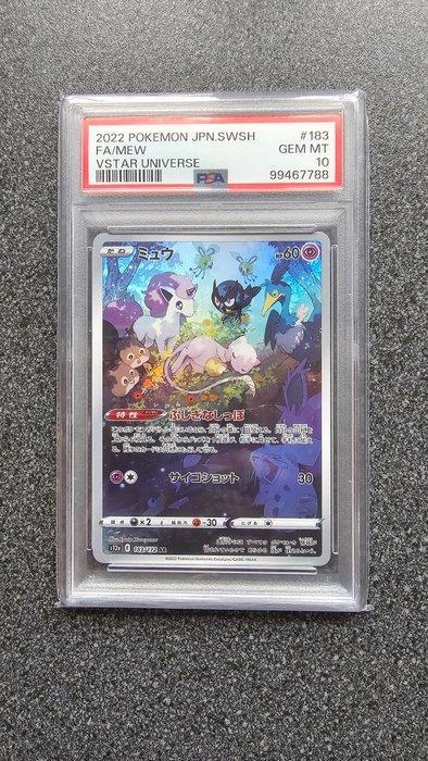 Pokémon Graded card - 2022 - VSTAR UNIVERSE - #183 - FA/MEW, Hobby en Vrije tijd, Verzamelkaartspellen | Pokémon