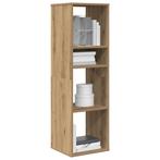 vidaXL Boekenkast 34x31x112 cm bewerkt hout artisanaal, Huis en Inrichting, Kasten | Boekenkasten, Verzenden, Nieuw, Overige houtsoorten
