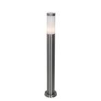 Moderne buitenlamp paal staal met opaal 80 cm IP44 - Rox, Verzenden, Nieuw, Staal