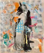 Quiona+ (1987) - ‘Beyond the Kiss’, Antiek en Kunst, Kunst | Schilderijen | Modern