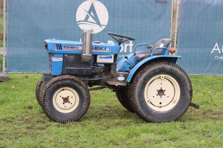 Veiling: Minitractor Iseki TX1510F Diesel 15pk 1991, Zakelijke goederen, Agrarisch | Tractoren, Gebruikt, Overige merken, tot 2500