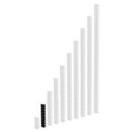 Adam Hall Rackprofiel 4HE zwart, Muziek en Instrumenten, Behuizingen en Koffers, Ophalen of Verzenden, Nieuw