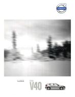 2015 VOLVO V40 BROCHURE NEDERLANDS, Boeken, Auto's | Folders en Tijdschriften, Nieuw, Volvo, Author