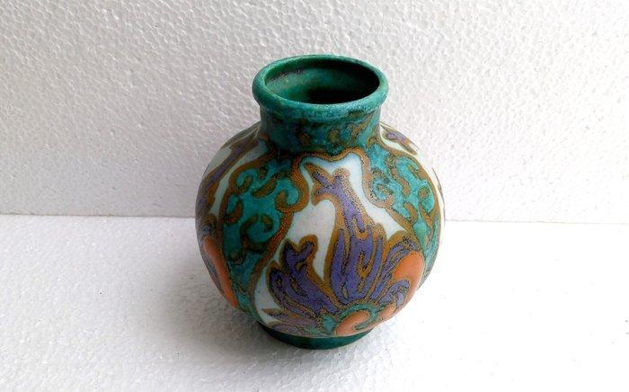 Plateelbakkerij Zuid-Holland - G.H. Breetvelt - Vaas -, Antiek en Kunst, Antiek | Glas en Kristal