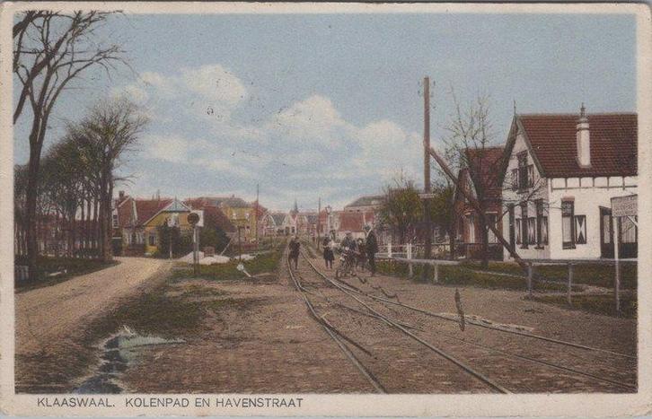 KLAASWAAL - Kolenpad en Havenstraat, Verzamelen, Ansichtkaarten | Nederland, Verzenden