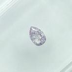 1 pcs Diamant (Natuurlijk gekleurd) - 0.12 ct - Peer - Fancy, Sieraden, Tassen en Uiterlijk, Edelstenen, Nieuw