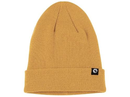 Gebreide muts - Fleece voering - Oker, Kleding | Heren, Mutsen, Sjaals en Handschoenen, Verzenden