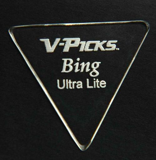 V-Picks Bing Ultra Lite Dulcimer plectrum 0.80 mm, Muziek en Instrumenten, Instrumenten | Toebehoren, Nieuw, Ophalen of Verzenden
