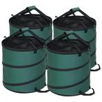 TRUUSK Tuinzak 4x86L Waterdicht Tuinafvalzak Met Ritssluitin, Huis en Inrichting, Woonaccessoires | Prullenbakken, Verzenden, Nieuw