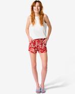 HEMA Dames korte broek Fay bladeren multi, Kleding | Dames, Verzenden, Nieuw