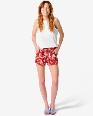 HEMA Dames korte broek Fay bladeren multi beschikbaar voor biedingen