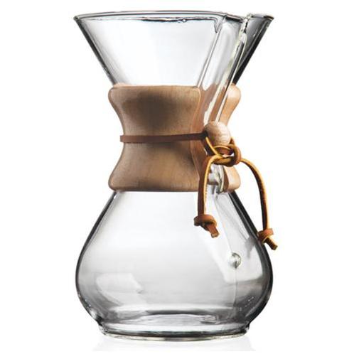 Chemex Classic Coffeemaker 10 kops (slow coffee), Witgoed en Apparatuur, Koffiemachine-accessoires, Nieuw, Ophalen of Verzenden