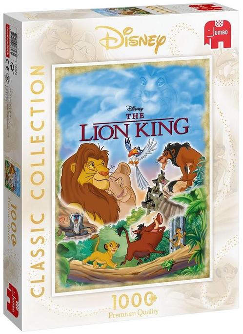 Classic Collection - Disney The Lion King Puzzel (1000, Hobby en Vrije tijd, Denksport en Puzzels, Nieuw, Verzenden