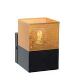 Zwarte wandlamp Renate, metaal, Ophalen of Verzenden, Nieuw, Metaal, Modern