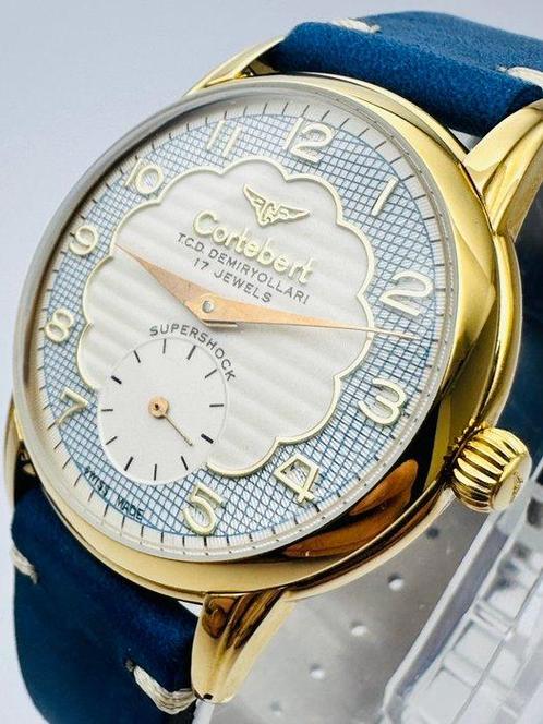 Cortébert - TCDD Turkish State Railway 17 Jewels - With, Sieraden, Tassen en Uiterlijk, Horloges | Heren