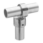 Buiskoppeling Verstelbaar Hoekstuk Ø 27 mm Aluminium, Verzenden, Nieuw