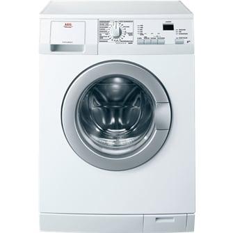 €379 AEG L54849D wasmachine Voorbelading 6 kg 1400 RPM Wit, Witgoed en Apparatuur, Wasmachines, Gebruikt, Ophalen of Verzenden