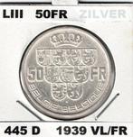 België. Leopold III. 50 FR 1939 VL/FR morin 445D in