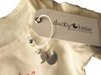 Ducky Beau romper Youre My Queen - Ivoorkleur - maat 50, Nacht- of Onderkleding, Nieuw, Ducky Beau, Verzenden