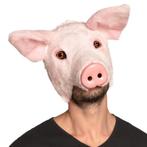 Pluche masker Varken (roze), Verzenden, Nieuw