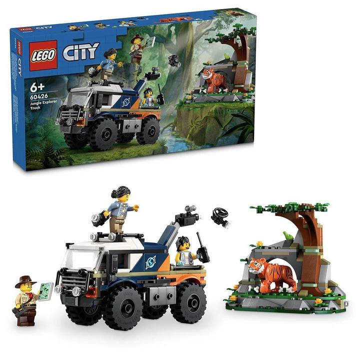 LEGO City - Jungle Explorer Off-Road Truck 60426, Kinderen en Baby's, Speelgoed | Duplo en Lego, Ophalen of Verzenden
