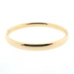 Gouden gladde slavenarmband | Ø 60 mm (gouden slavenarmband, Sieraden, Tassen en Uiterlijk, Armbanden, Ophalen of Verzenden, Gebruikt