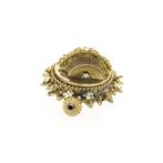 Gouden hanger van een antieke mutsenbel (Hanger of bedel), Ophalen of Verzenden, Gebruikt, Goud, Overige merken