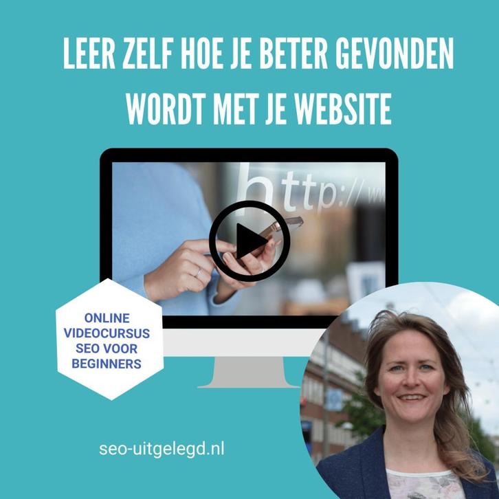 Beter gevonden worden in Google? | Online Beginnerscursus, Boeken, Studieboeken en Cursussen, Nieuw