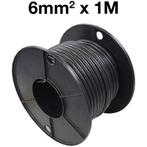 Accukabel 6Mm2 Zwart (Per Meter), Verzenden, Nieuw