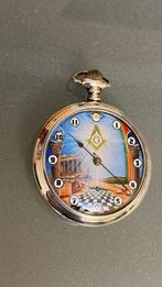 Silver Masonic Vintage - Pocket watch - 1900-1949, Sieraden, Tassen en Uiterlijk, Nieuw