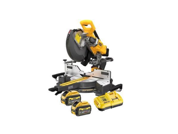 Veiling - DeWalt accu afkort-/verstekzaag ø305mm 54V DCS781, Doe-het-zelf en Verbouw, Gereedschap | Zaagmachines