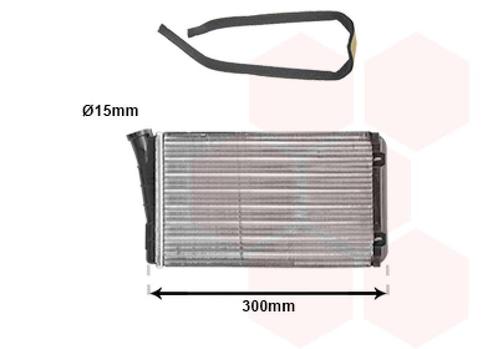 KACHEL RADIATEUR VOOR OPEL OMEGA B 1994-1999 09194851, Auto-onderdelen, Airco en Verwarming, Nieuw, Ophalen of Verzenden