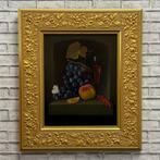 Jan van der Meer (1942) - Oil on panel – Still life with, Antiek en Kunst
