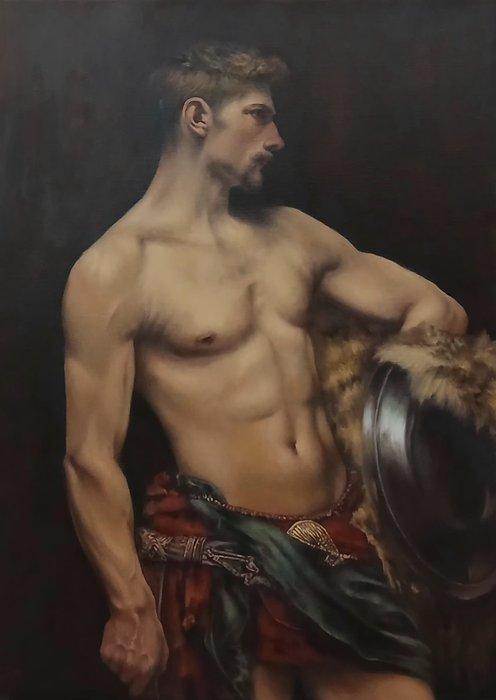 Paride Catti (1982) - Jarl IV, Antiek en Kunst, Kunst | Schilderijen | Klassiek