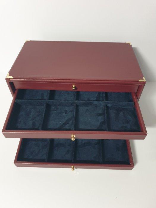 48 posti - Sieradendoos - Hout, Leder, Antiek en Kunst, Curiosa en Brocante