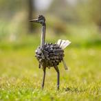 sculptuur, Struisvogel - 1,8 kg - 400 mm - Metaal - 2022, Antiek en Kunst