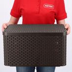 Curver Rattan Style Opbergmand L - Met Deksel - 36.4 liter -, Huis en Inrichting, Ophalen of Verzenden, Zo goed als nieuw