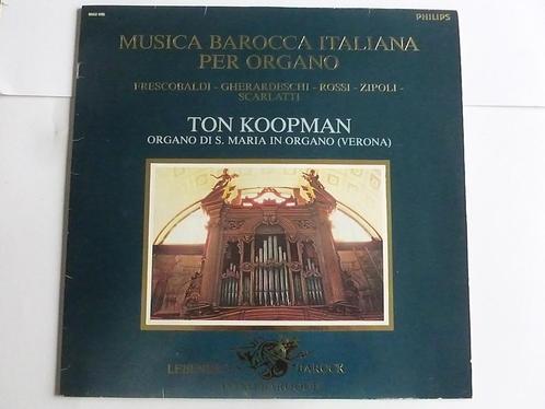 Ton Koopman - Musica Barocca Italiana per Organo (LP), Cd's en Dvd's, Vinyl | Klassiek, Verzenden