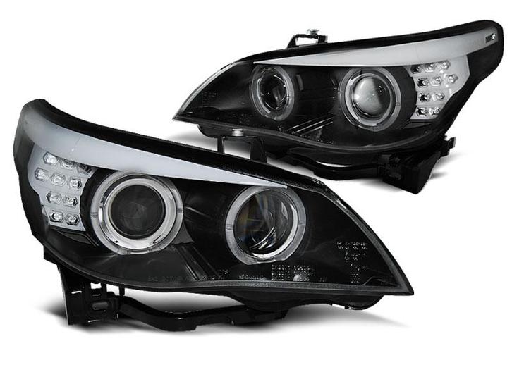 Xenon koplampen Angel Eyes geschikt voor BMW E60 E61, Auto-onderdelen, Verlichting, Nieuw, Universele onderdelen, Verzenden
