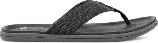 UGG M Brookside Flip Canvas Heren Slippers - Black - Maat, Kleding | Heren, Schoenen, Verzenden