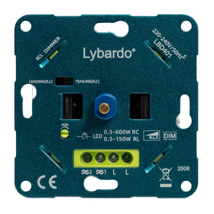 Lybardo - LED Dimmer - 0.5-600W - Universeel - Inbouw, Doe-het-zelf en Verbouw, Elektra en Kabels, Overige typen, Nieuw, Verzenden