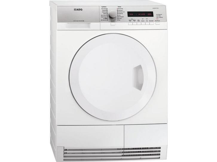 AEG T75373NAH - Warmtepompdroger - ProTex - 7 kg - Wit, Witgoed en Apparatuur, Wasdrogers, Zo goed als nieuw, Verzenden